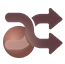 Abstract icon with diverging arrows, symbolising flexible premium payment options.